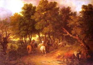 Pesants Returning From Market — Thomas Gainsborough