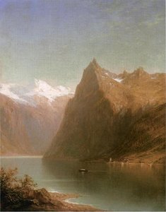 Mountain Lake Scene — John William Casilear