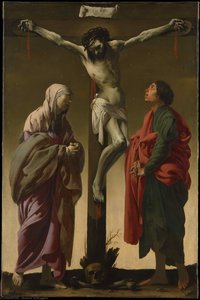 The Crucifixion With The Virgin And Saint John — Hendrick Terbrugghen