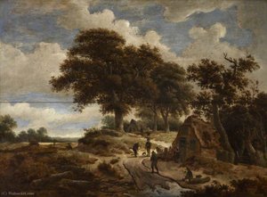 Landscape With Figures — Jacques D' Arthois