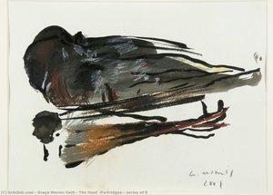 The Hunt (partridges), Series Of 9 — Graça Morais Goih