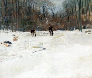 The Ice Cutters — Julian Alden Weir