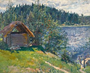By The Lake — Sergey Arsenievich Vinogradov