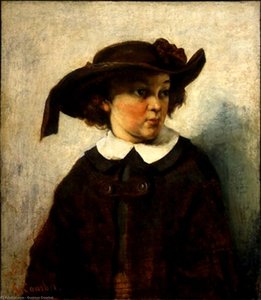Portrait Of A Young Girl — Gustave Courbet
