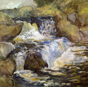 La Cascata — John Henry Twachtman