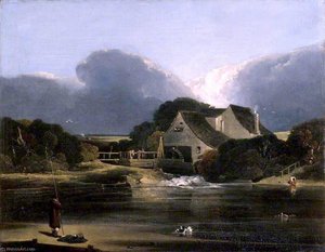 Landscape With Water Mill — Sir Augustus Wall Callcott