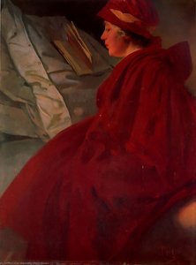 The Red Cape — Alphonse Mucha