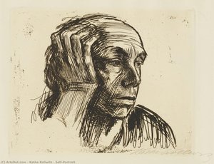 Self-portrait — Käthe Kollwitz