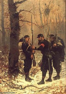 The Post Of Danger — Alphonse De Neuville