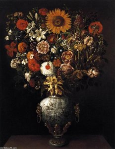 Vase Of Flowers — Tomás Hiepes