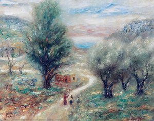 Springtime In Galilee, (1950s) — Reuven Rubin
