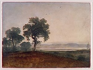 Vue De Christiania (aujourd'hui Oslo) — Peder Balke