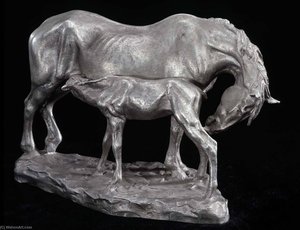 Mare And Foal — Anna Vaughn Hyatt Huntington