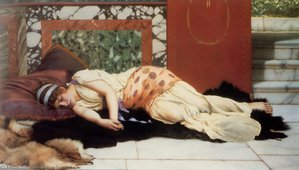 Endymion — R.b.a John William Godward