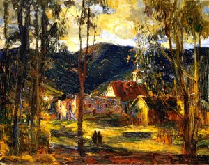Evening Light, Laguna — Joseph Kleitsch