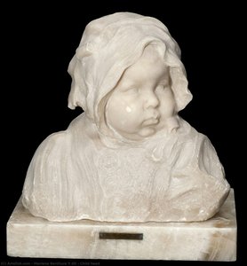 Child Head — Mariano Benlliure Y Gil