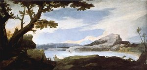 Paisaje Con Un Fortín — Jusepe De Ribera
