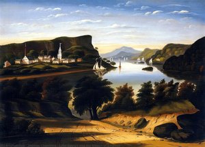Lake George And The Village Of Caldwell — Thomas Chambers