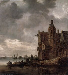 Country House Near The Water — Jan Josephszoon Van Goyen