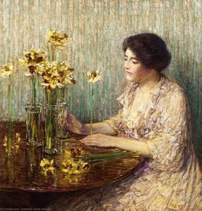 Jonquils — Childe Hassam