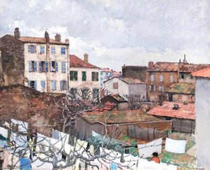 Monday Washing, Hyères — Henry A Bishop