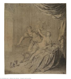Tarquin And Lucretia — Willem Van Mieris