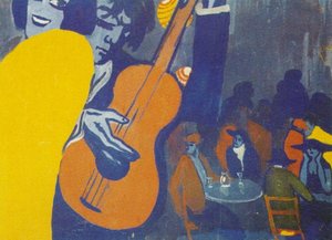 Untitled - Scene In A Cabaret In Madrid — Salvador Dalí
