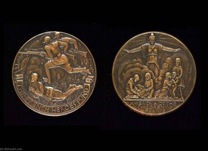 French Heroes Fund Medal — Paul Manship