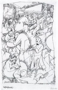 Night Café — George Grosz