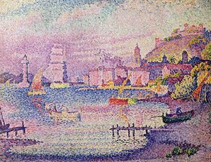 Leaving The Port Of Saint-tropez — Paul Signac