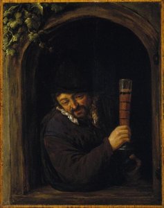 Peasant At A Window — Adriaen Van Ostade