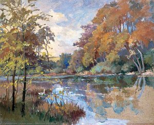 Landscape With A Lake — Robert Green