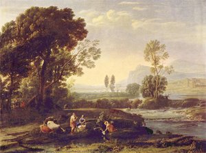 Landscape With The Flight Into Egypt — Claude Lorrain (claude Gellée)