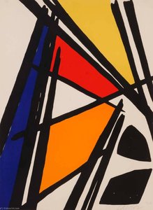 Red, Yellow, Blue — Alexander Milne Calder