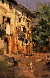 Houses In Lequeitio — Ignacio Díaz Olano