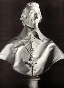 Portrait Bust Of Cardinal Richelieu — Gian Lorenzo Bernini