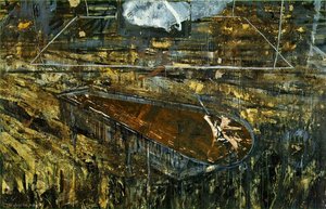 The Red Sea, (240 Kb)_ Oil, Emulsion, And She (1985) — Anselm Kiefer