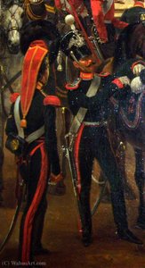 Russian Guards At Tsarskoye Selo In (1832(3)) — Franc Kruger