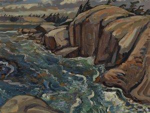 Georgian Bay Shoreline — Arthur Lismer