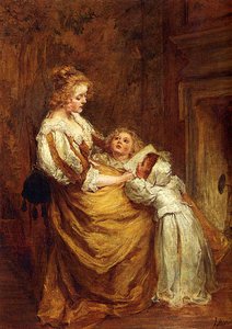 Motherly Love — Jacob Henricus Maris