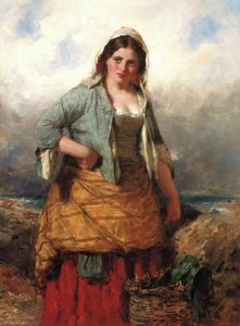 The Fishergirl — Thomas Faed