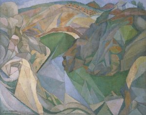 Spanish Landscape, Toledo [paisaije Español, Toledo] — Diego Rivera