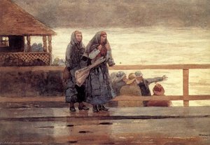 Perils Of The Sea — Winslow Homer