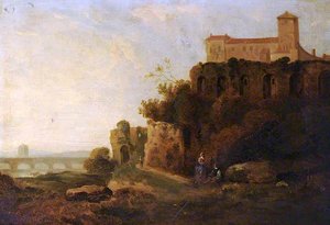 Fortress On A Rock — David Cox The Elder