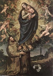 Vision Of St Francis Of Assisi — Vicente Carducho