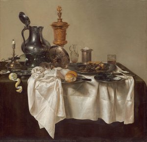 Banquet Piece With Mince Pie — Willem Claesz Heda