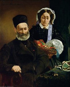 Porträt Von M. Und Mme. Auguste Manet — Édouard Manet