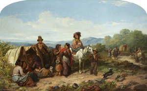 The Breaking Up Of The Camp — James Curnock