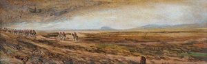 Riders In A Landscape — James Smetham