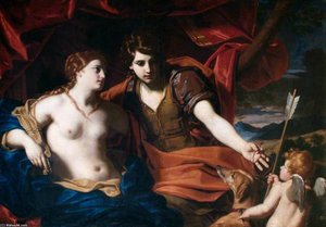 Venus And Adonis — Carlo Cignani